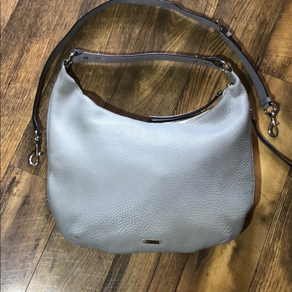 Rebecca Minkoff Gray Michelle hobo crossbody